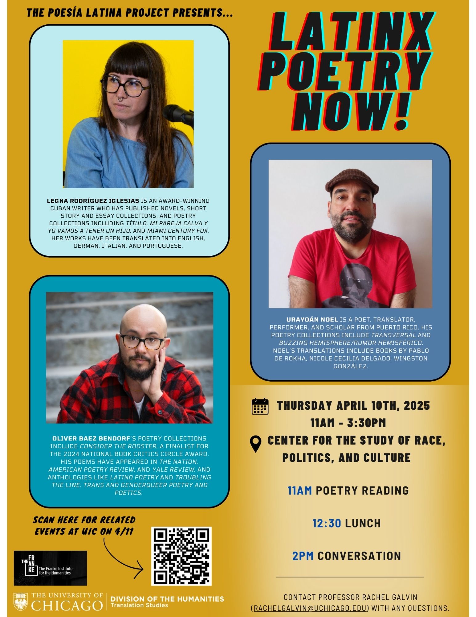 Latinx Poetry Now! Symposium